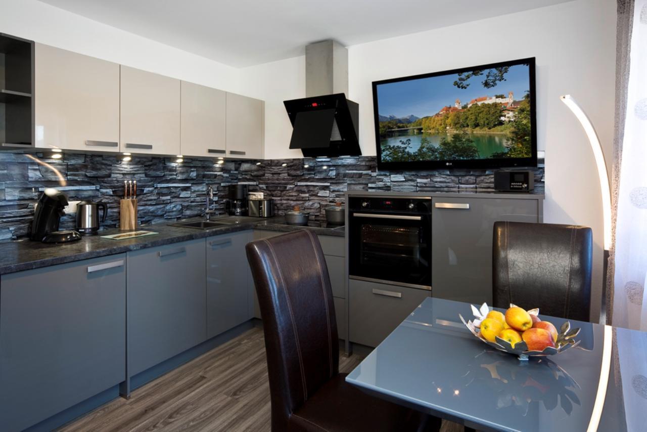 Ferienwohnung Haus Schlossblick Füssen Exterior foto