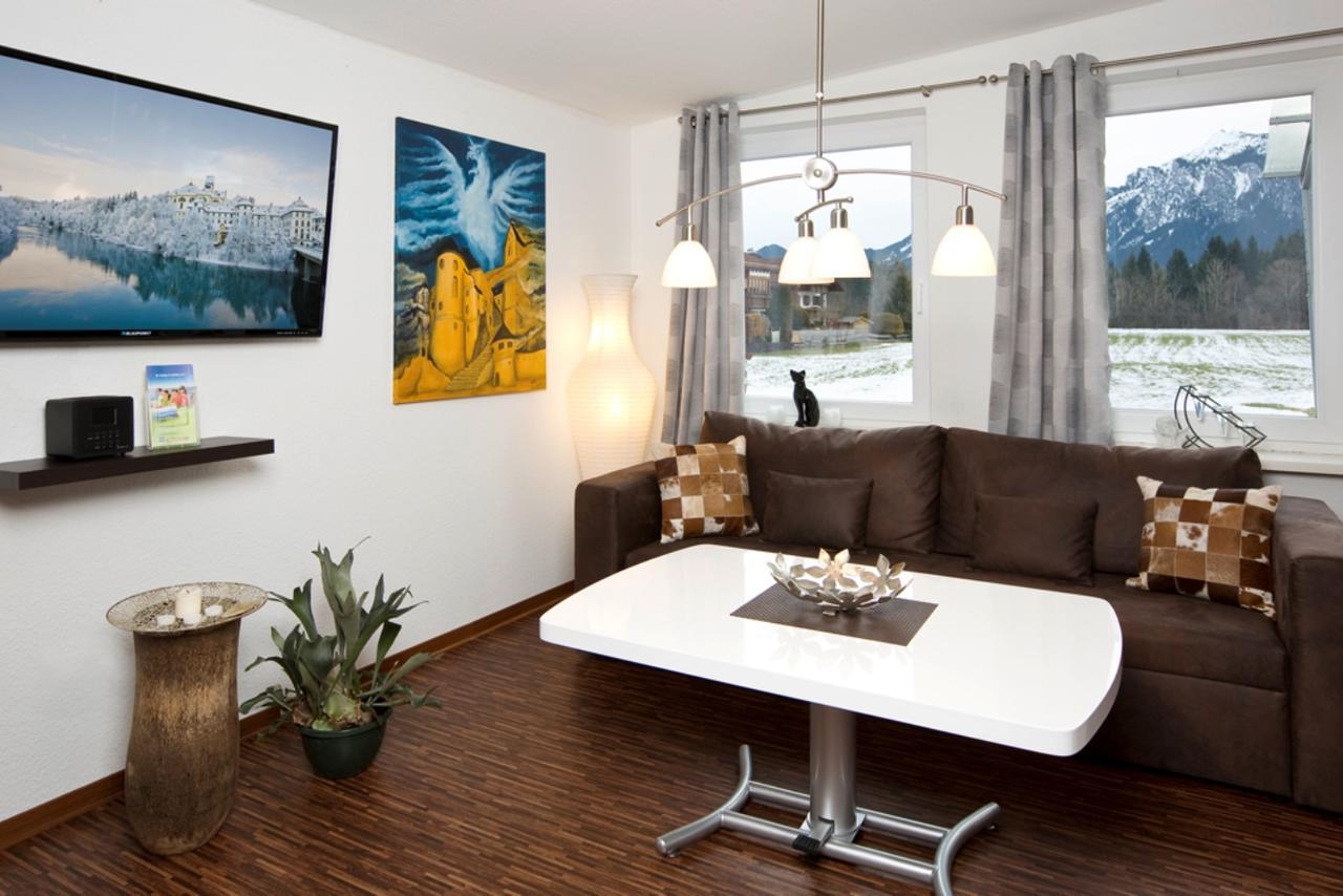 Ferienwohnung Haus Schlossblick Füssen Exterior foto