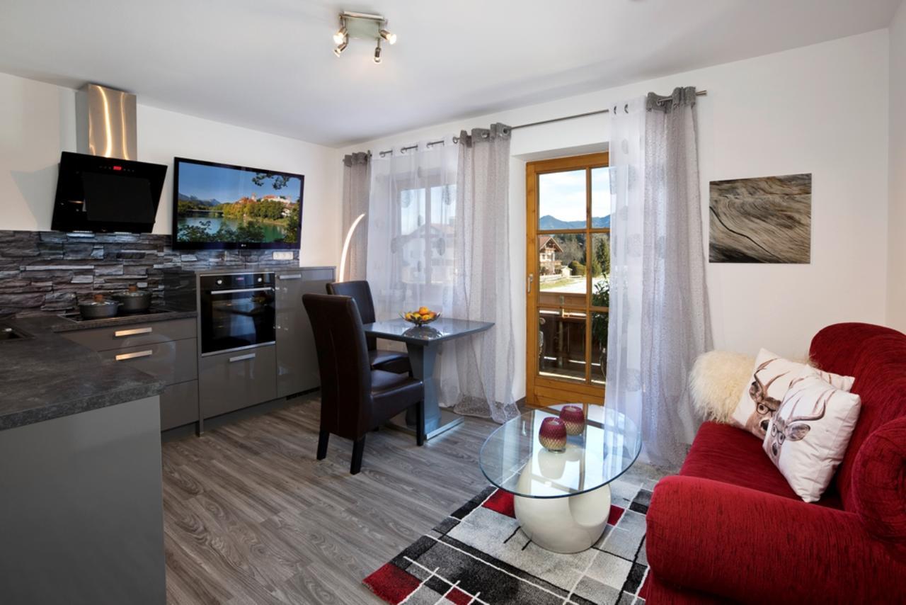 Ferienwohnung Haus Schlossblick Füssen Exterior foto